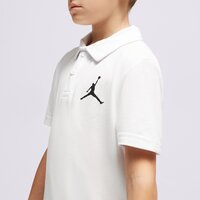 JORDAN T-SHIRT POLO JDB JUMPMAN POLO BOY 95c217-001 kolor biały