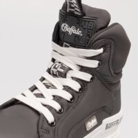 Trampki damskie BUFFALO RAVEN LACEUP MID 1630796 kolor czarny