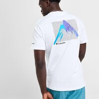 Koszulka męska COLUMBIA T-SHIRT FELSPAR TEE WHT cmatm10133010 kolor biały