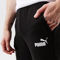 Spodnie męskie PUMA SPODNIE ESS LOGO PANTS FL CL - PUMA BLACK 58671401 kolor czarny