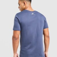 Koszulka męska NIKE T-SHIRT M NSW AIR MAX io1061-437 kolor niebieski