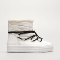 Damskie buty CALVIN KLEIN BOLD VULC FLATF SNOW BOOT WN yw0yw01181ybr kolor biały