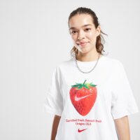 Koszulka damska NIKE T-SHIRT W NSW FRT OS STWBRY TEE iq3344-100 kolor biały