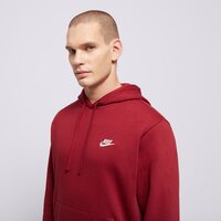 NIKE BLUZA Z KAPTUREM M NSW CLUB HOODIE PO BB bv2654-677 kolor czerwony