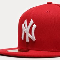 Damska  czapka z daszkiem NEW ERA CZAPKA 5950 NYY RED MLB BASIC NY YANKEES 10011573 kolor czerwony