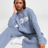 Damska bluza NIKE BLUZA Z KAPTUREM W NSW PHNX FLC HDY TRND ib9974-493 kolor niebieski
