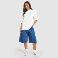Koszulka damska ADIDAS T-SHIRT VACATION SEASON lf9063 kolor biały