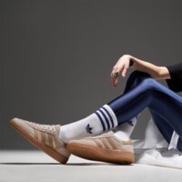 Buty dziecięce ADIDAS HANDBALL SPEZIAL J ki4166 kolor beżowy