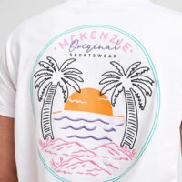 Koszulka męska MCKENZIE T-SHIRT JOLLA TEE WHT-WHT mcktm16773010 kolor biały