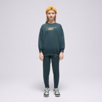 Bluza dziecięca NIKE BLUZA G NSW CLUB FLC BF CREW LS SHNE GIRL fj6161-328 kolor zielony