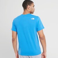 Koszulka męska THE NORTH FACE T-SHIRT SMALL BOX SS SUPER SONICBLU nf0a3of9lv61 kolor niebieski