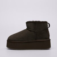 Damskie buty EMU AUSTRALIA STINGER MICRO FLATFORM w13082chocolate kolor brązowy