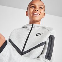 Bluza dziecięca NIKE BLUZA ROZPINANA Z KAPTUREM B NSW TCH FLC FZ B hv5867-063 kolor szary