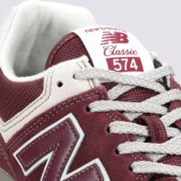 Męskie buty NEW BALANCE 574  ml574evm kolor bordowy