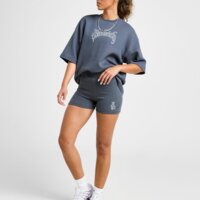 Koszulka damska HOODRICH T-SHIRT OVERSIZE STELLAR WAFFLE hw02250254 kolor szary