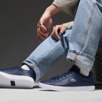 Męskie buty LACOSTE LEROND PRO BL 23 1 CMA 745cma0100092 kolor granatowy