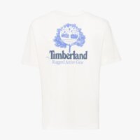Koszulka męska TIMBERLAND T-SHIRT RUGGED ACTIVE GEAR TEE tb0a63bdcm91 kolor biały