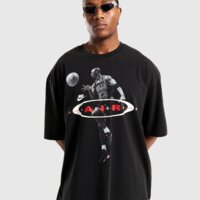 Koszulka męska JORDAN T-SHIRT M J BRK 2AIR REISSUE SS CRW if1804-010 kolor czarny