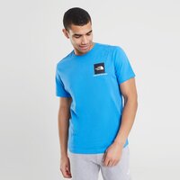 Koszulka męska THE NORTH FACE T-SHIRT SMALL BOX SS SUPER SONICBLU nf0a3of9lv61 kolor niebieski