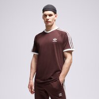 Koszulka męska ADIDAS T-SHIRT 3-STRIPES TEE im2077 kolor brązowy