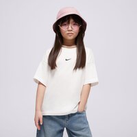 Koszulka dziecięca NIKE T-SHIRT G NSW TEE BOXY ESSNTL LBR GIRL fz5559-100 kolor biały
