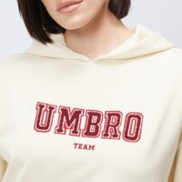 Damska bluza UMBRO BLUZA Z KAPTUREM COLLAGE ul125bld01001 kolor beżowy