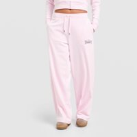 Spodnie damskie JUICY COUTURE SPODNIE ANGEL VLR DMNT WIDE PANT PNK jcjdw440381 kolor różowy