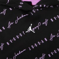 Bluza dziecięca JORDAN BLUZA Z KAPTUREM (G)ESS AOP OH HD BLK/PR 45c161-023 kolor czarny