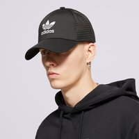 Męska czapka z daszkiem ADIDAS CZAPKA CURVED TRUCKER ic0023 kolor czarny