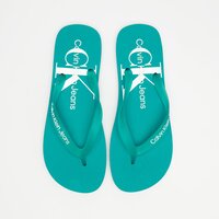 Męskie klapki CALVIN KLEIN BEACH SANDAL MONOLOGO ym0ym0083802n kolor niebieski