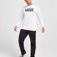 Koszulka męska VANS T-SHIRT VANS CLASSIC LS vn000k6hyb21 kolor biały