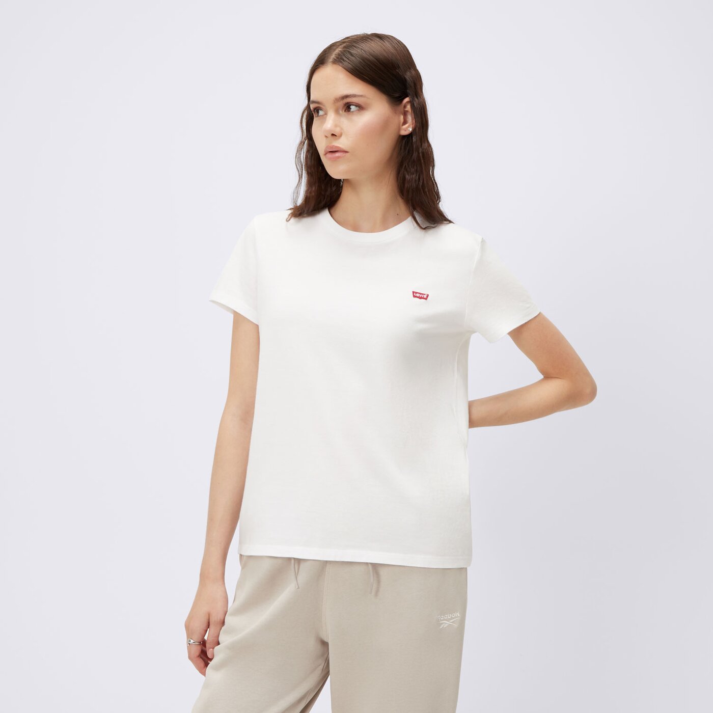 LEVI'S T-SHIRT PERFECT TEE (39185-0006) | kolor biały | Damskie T