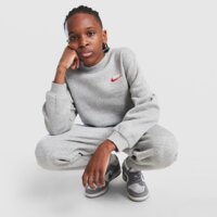 Bluza dziecięca NIKE BLUZA K NSW CLUB FLC CREW LS LBR fd3006-067 kolor szary