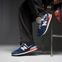 Męskie buty NEW BALANCE 574  u574vpn kolor granatowy