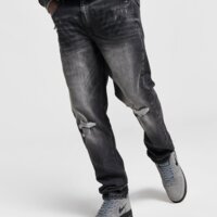 Spodnie męskie HOODRICH SPODNIE TREK JEAN BLK hr-0324-0480 kolor czarny