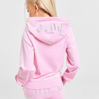 Damska bluza JUICY COUTURE BLUZA ROZPINANA Z KAPTUREM DMNT PINK jcjdw298346 kolor różowy