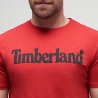 Koszulka męska TIMBERLAND T-SHIRT WORDMARK LOGO SHORT SLEEVE TEE tb0a2brnn961 kolor czerwony