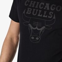 Koszulka męska NEW ERA T-SHIRT SS NBA REMAINING BULLS CHICAGO BULLS BLKBLK 11546155 kolor czarny