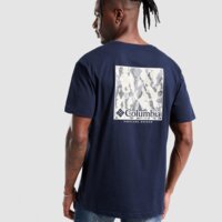 Koszulka męska COLUMBIA T-SHIRT NORTH CASCADES SHORT SLEEVE TEE 1834041-469 kolor granatowy