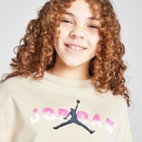 Bluza dziecięca JORDAN BLUZA (G)JDAN LGO CREW LT BRWN G 45d590-xae kolor beżowy