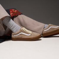 Męskie buty VANS OLD SKOOL  vn000d6w1o31 kolor beżowy