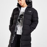 Męska kurtka zimowa SUPPLY & DEMAND KURTKA FRICTION LONG PUFFER BLK suptm16117 kolor czarny