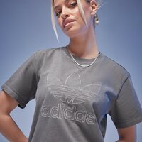 Koszulka damska ADIDAS T-SHIRT OUTLINE WSH TEE GRY . ix3162 kolor szary