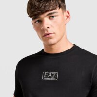 Koszulka męska EMPORIO ARMANI 7 T-SHIRT CARBON LOGO T BLACK af103757m001757uc001 kolor czarny