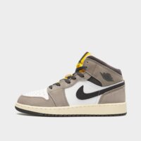 Buty dziecięce JORDAN AIR 1 MID SE (GS)  hq2014-100 kolor szary