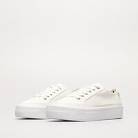 Damskie buty TOMMY HILFIGER PLATFORM VULCANIZED SNEAKER fw0fw07156ybl kolor biały