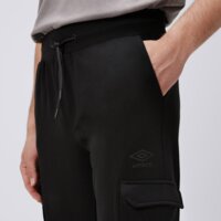 Spodnie męskie UMBRO SPODNIE ESS CARGO ul125spm02001 kolor czarny