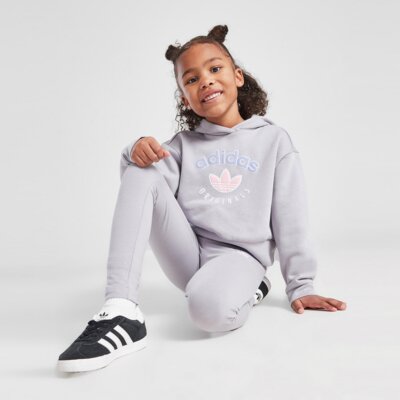 ADIDAS KOMPLET BLUZA Z KAPTUREM&LEGGINGS G