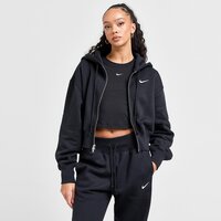 Damska bluza NIKE BLUZA ROZPINANA Z KAPTUREM W NSW PHNX FLC hj0940-010 kolor czarny