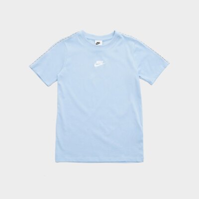 NIKE T-SHIRT TAPE TEE BLU